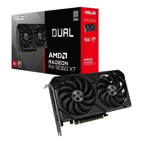 ASUS Dual Radeon RX 9060 XT 16GB GDDR6 Graphics Card